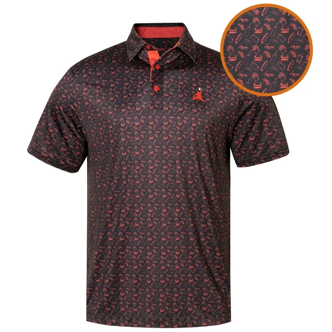 Black ChunkMan Polo
