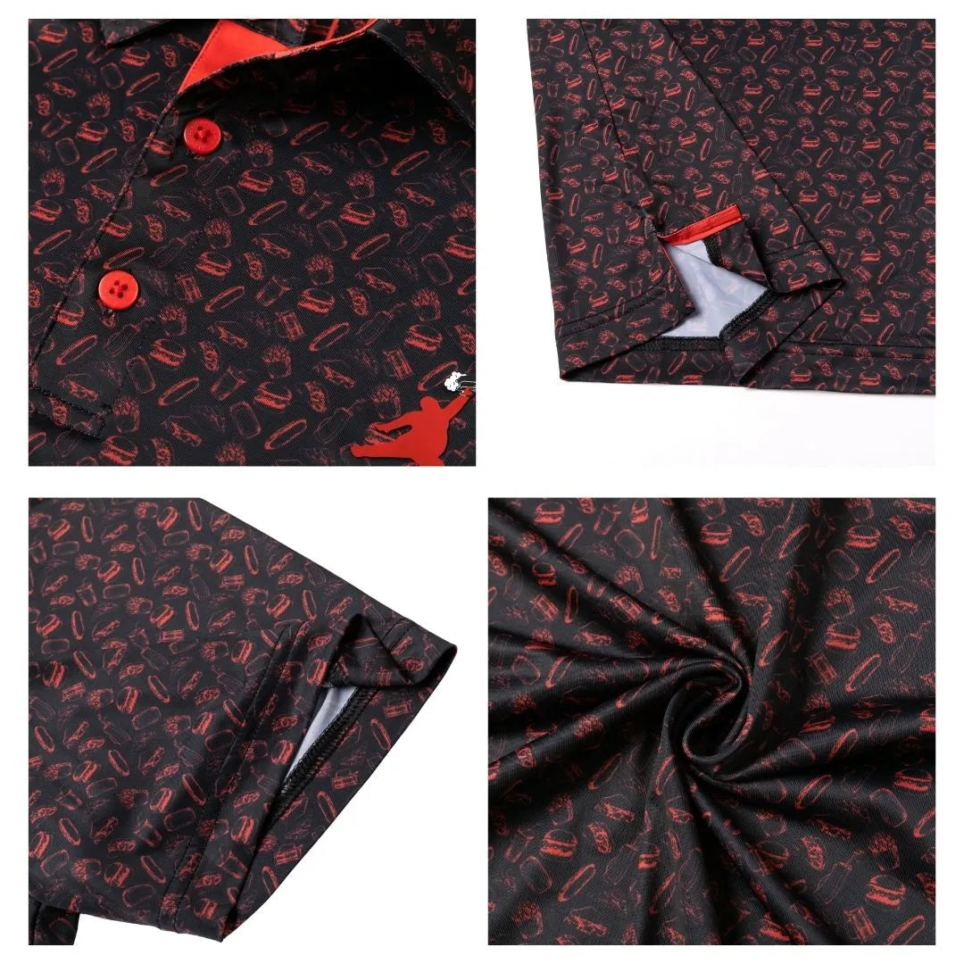 Black ChunkMan Polo