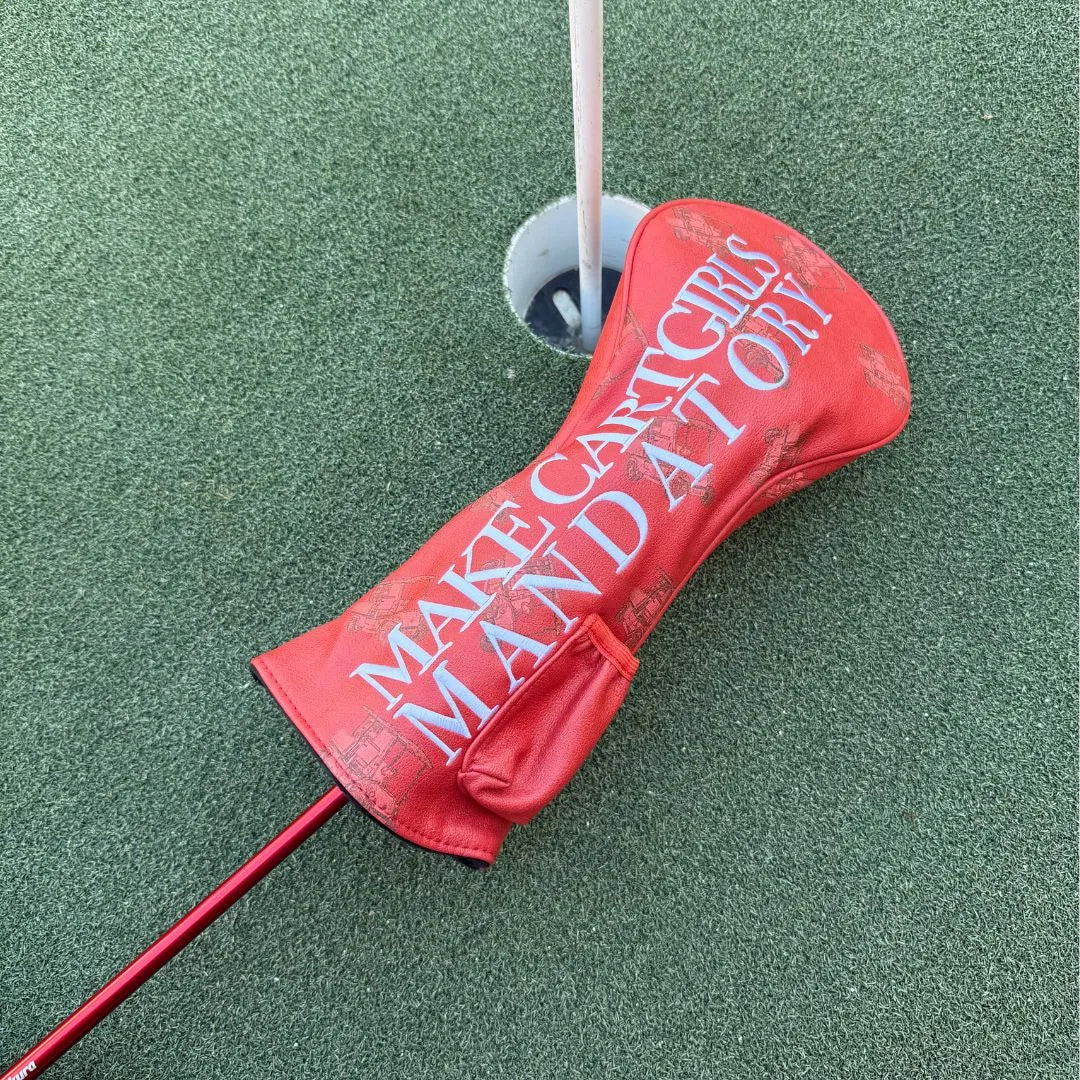 Make Cartgirls Mandatory Driver Cover