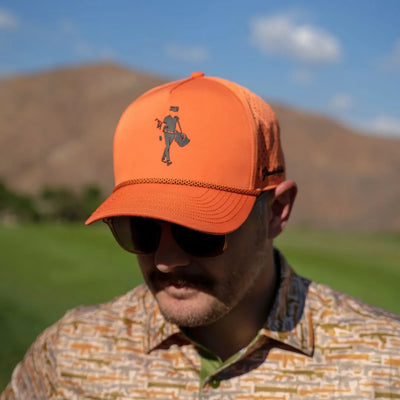 Orange Grunk Walker Hat