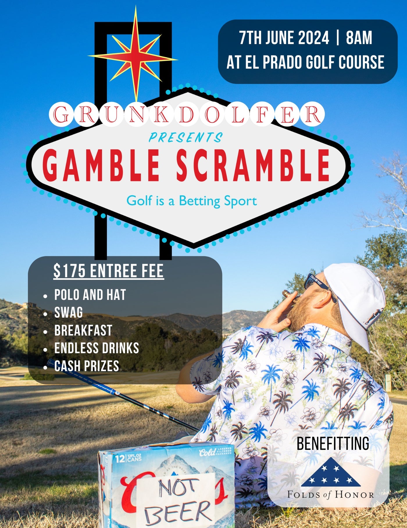 Gamble Scramble Charity Tournament - Hosted by Grunk Dolfer