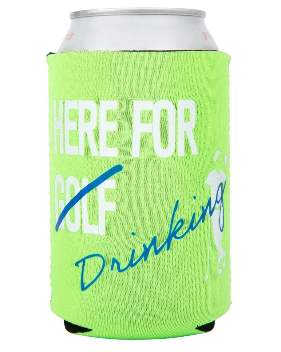 Here for Drinking Magnetic Koozie